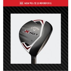 [한국캘러웨이 골프 정품] 엑스 핫 X-HOT 23 남성 페어웨이 우드